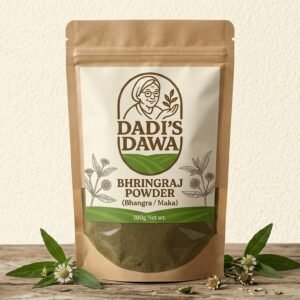 Bhringraj Powder (بھنگرہ / Bhangra Maka) – 100g