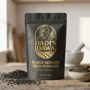 Black Sesame Seed Powder (Kala Til Powder) - 100g