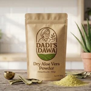 Dry Aloe Vera Powder (Ailwa Khushk) - 100g
