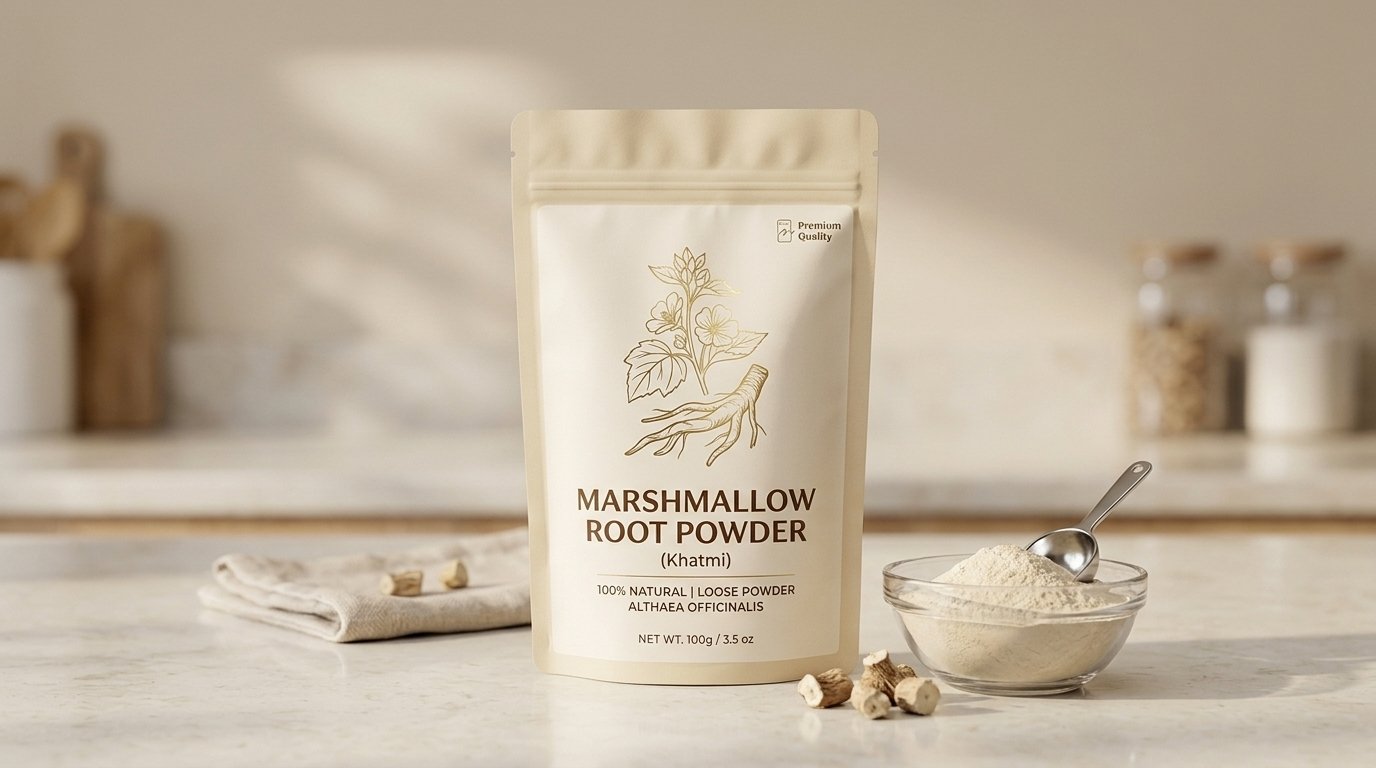 Marshmallow Root Powder (Khatmi) - 100g